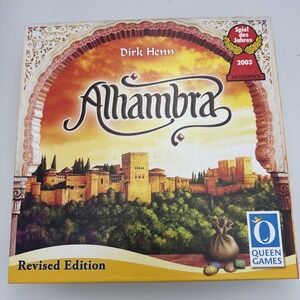 Queen Boardgame Alhambra (Revised Ed) Box EX/NM COMPLETE